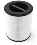 3-In-1 Air Filter Replacement For JR Air Purifier With Blue Handle, Compatible With Model MJR01, cylinder shape, top view