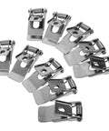Lawsen Spring Clips Recessed Lighting 40pcs Spring Clips for Downlight Recessed Light Fixtures Iron Panel close-up view.