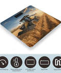 Harvest Inspired Digital Bathroom Scale with Tempered Glass Platform featuring a tractor design on the surface.