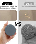 Comparison of 4 Pack Baby Gate Wall Protector Cups For Child Safety And Pet Gates Frosted Matte Non Slip Guards, undamaged vs. damaged wall