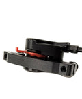 Left Front Hydraulic Bike Brake And Lever Kit With 850mm Hose Aluminum Alloy Caliper Resin Pads Pre Bled Three Finger