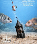 Scent Disperser For Fishing With Adjustable Flow Control And Weighted Sinker Design underwater attracting fish