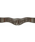 Anatomic Dressage Girth Black 34 Inch Built Tough Durable Lightweight Synthetic Material With Curved Design For Full Movement And Saddle Stability No Rub Comfort For Horse, top view