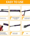 How to use Braided Cable Sleeve 33Ft Expandable Wire Loom For Automotive Wiring Harness And PC Case Pet Proof Chew Resistant Cord
