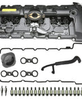 N52 Engine Valve Cover Kit With Oil Cap And PCV Hose For BMW 125i 128i 130i 323i 328i XDrive 525i 3.0L Models N52 N51 SULEV Compatible
