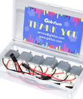 1.5V To 6V Micro DC Motors Pack Of 6 For Arduino Projects, Drones, Model Cars And Tiny Robotics, 16000 RPM At 3V, 0.4-0.55A, 150mm Lead