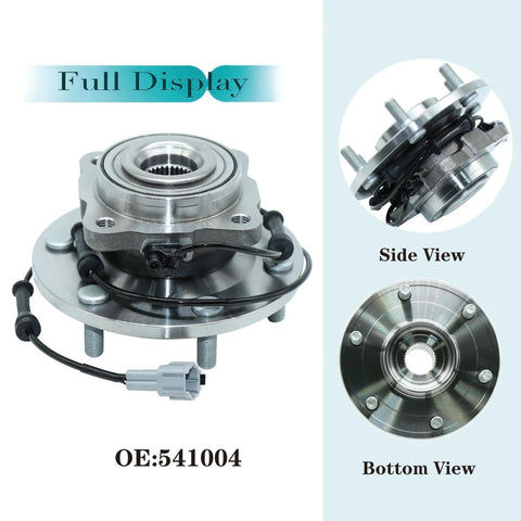 Beefed Up Rear Wheel Hub And Bearing Assembly With ABS For Nissan Pathfinder 2004 Armada 2005 2012 Infiniti QX56 2004 2010 6 Lug SUV