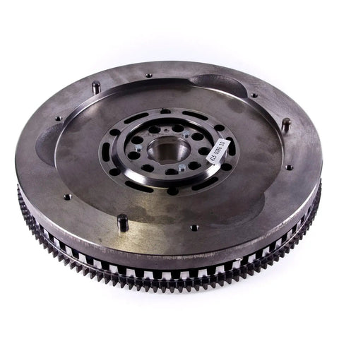 Heavy Duty Dual Mass Clutch Flywheel For 1997 To 2003 BMW 540i V8 44 L showing metal construction, designed for optimal shifting performance.