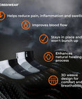 Active Socks For Foot Circulation And Joint Pain Relief For Women And Men Ankle Length Moisture Wicking Breathable Fabric Non Slip