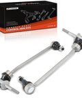 Front Sway Bar Link Set For Mercedes-Benz 2015-2023 with packaging and components in durable aluminum.