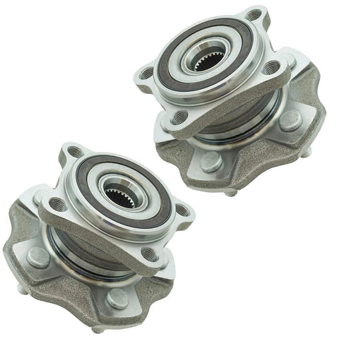Rear Wheel Bearing And Hub Assembly Set For 2010-2015 Lexus RX 350, 2016-2022 Toyota Highlander, And 2021-2023 Sienna AWD - 2 Piece Kit