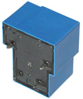 Compact 12V DC General Purpose Relay With 30A NO Switching, four pin coil, sealed design, side view