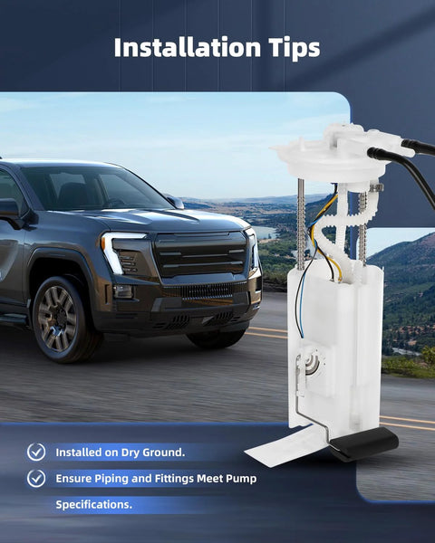 Installation tips for Fuel Pump Replacement E4039M For 2012 To 2015 Chevy Equinox 2.4L And 2012 To 2015 GMC Terrain 2.4L