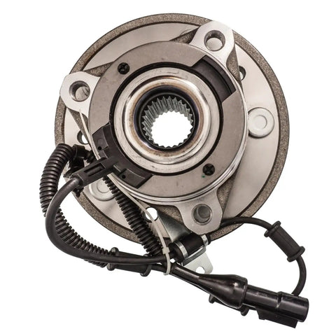 Front Hub Bearing Assembly For 2004 Through 2007 Mercury Monterey And Ford Freestar With 5 Lug ABS Sensor 26 Spline