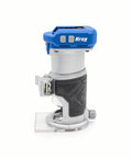 Slick Action 20V Cordless Trim Router Featuring Micro Adjustment Dial And Dual Led Lights For Tight Corners And Crisp Edges On Any Knockout Build Bare Tool Rig.