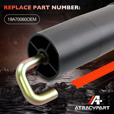 OEM Pro-Grade Lawn Striping Kit Replacement Part 19A70060 For ZT1 Ultima 42, 50, 54 Decks showing steel roller detail