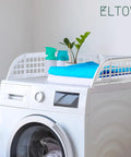 Laundry Guard With Silicone Gap Cover And Magnetic Fence For Washer And Dryer With 8 Strong Magnets on washing machine