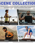 Men's Tank Top With Motorcycle Mechanic Design, 100 Percent Cotton Sleeveless Shirt showcased in running, fitness, outdoor, and surfing scenes.