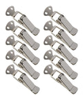 Heavy Duty Toggle Latch Lock With Spring Action For Secure Cabinet Box And Suitcase Closure Rust Resistant Metal hardware fitting 10 pack