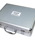 Silver protective case for Hella Precise Portable Surface Roughness Tester Gauges Ra Rz Rq Rt Surfaces Slick LCD Readout.