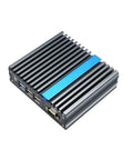 Built Like A Tank Fanless Industrial PC Featuring Intel Celeron J3710 Or J3160 with aluminum heatsink and connectivity ports.