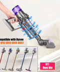Dust Bin Vacuum Replacement Kit With Filter For V11 V15 SV14 SV15 SV22 Cordless Vacuum Cleaners on stairs with attachments