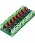 8 Channel Optocoupler Isolation Board For Isolation Control And Voltage Conversion 3.6 To 30V Drive Module with connectors