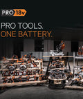 Heavy Duty 18V Cordless Impact Drill Packs Killer 110Nm Torque And Dual Speed Gears With Two Rugged 4.0Ah Batteries Plus Bright Led Work Light For Serious Weekend Warriors displayed in a tool assembly.