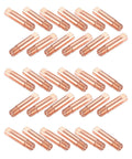 Top Rated 30 Pcs 0.023 Mig Welding Contact Tips For Guns Durable Gun Accessories, 0.023 x 1in copper tips shown in a pack.