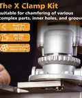 Handheld metal chamfer tool for trimming, beveling and deburring, 850W PT-100 machine