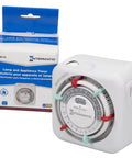 Heavy Duty 24 Hour Indoor Mechanical Plug In Timer With Easy Manual Override And Customizable Scheduling, TN311 model