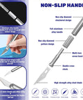 23 Piece Hobby Model Building Tools Kit For Gundam Builders Must Have Essential Modeler Craft Set Non-slip handle knife