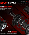 Close-up of Front Quick Struts Assembly Pair For Toyota RAV4 2006 Through 2012 2.4L L4 And 2.5L L4 Models 4WD AWD FWD