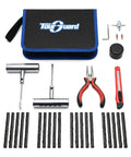 Badass Heavy Duty 31 Piece Flat Tire Repair Kit With Durable Rubber Plugs And Complete Steel Tool Set for Cars Trucks ATV Jeep, organized tools.