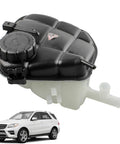 Mercedes Benz Compatible Coolant Overflow Reservoir With Sensor Cap For 2006 2015 GL And ML SUVs