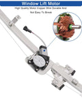 Durable Rear Right Passenger Side Window Lift Regulator With Built-In Motor For 2007-2013 Chevy Silverado and GMC Sierra