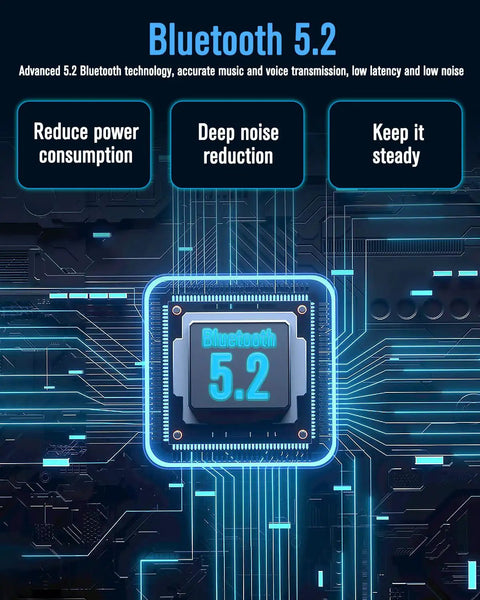 Premium Bluetooth 5.4 Module Crafted As A Slick Sleep Headphones Replacement Delivering Crisp Wireless Audio And No Sweat Setup For Ultimate Nighttime Chill Sessions, showcasing Bluetooth 5.2 technology.