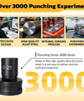 Overview of Rectangle Die For CH-70 Hydraulic Press Heavy Duty Metal Punch Die 15x20mm For Steel Sheet Copper Plate Aluminum Plate Durable Long Lasting 40Cr Spring Steel For Precise Clean Holes with 3000 punching experiment.