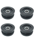4 Pack Tile Saw Table Roller Replacement For Ridgid R4030 R4030S 7 Inch Saw OEM Equivalent Durable High Quality Parts