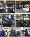 Rock Solid Six Axis Cnc Wire Spring Machine With Slick Automatic Coiling For Legit Compression Extension And Torsion Spring Fabrication On Your Daily Shop Floor in a workshop with various CNC machines.