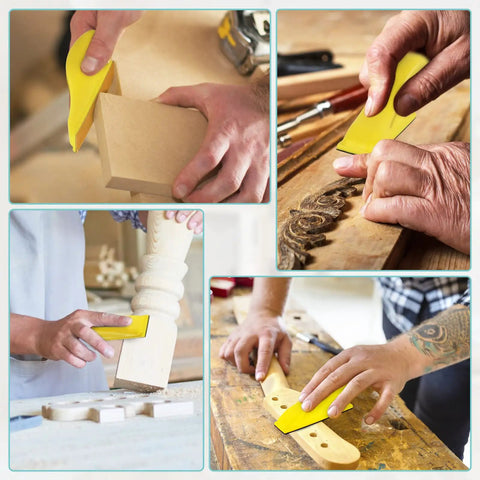Tiny But Mighty Detail Sander Kit For Tight Spaces And Small Projects, Micro Sanding Tools With A 60 Piece 6 Grit Sandpaper Set For Woodworking, Car Finishing And Metal Polishing, Durable Flexible Sandpapers For Easy Handheld Use