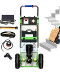 Huge 1200w Electric Stair Climbing Hand Truck For Moving Heavy Loads Like Fridges Furniture And Water Heaters Up To 880 Lbs One Go with accessories