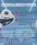 Installation guide with Front Wheel Bearing And Hub Assembly 513272 For Jeep Wrangler 2007 2008 2009 2010 With Four Wheel ABS