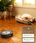 J7 Plus Self Emptying Vacuum Cleaning Robot Renewed Black Delivers Powerful Suction, Smart Navigation, And Hands Free Maintenance