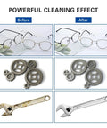 Heated Stainless Steel Ultrasonic Cleaner With Digital Timer And Adjustable Temperature For Pro Deep Cleaning Before and After Cleaning Tools and Glasses