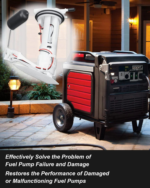Honda EU7000i EU7000iSN Fuel Pump Module Assembly Replacement shown with portable generator setup