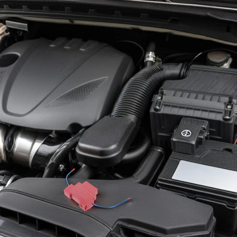 Automatic Fire Extinguisher Sticker For Car Engine Bay And Truck Self Activating Aerosol Fire Suppression Patch on car engine.