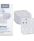 Replacement Humidifier Filters 10 Pack With Mineral Absorption Pads For LV600S LV600HH OasisMist450S package and pads visible