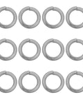 Heavy Duty Stainless Steel Split Ring Lock Washers for Screws and Nuts with Killer Vibration Proof Grip and No Sweat Install for Pro Trades and Weekend Warrior DIY Repairs, set of 12