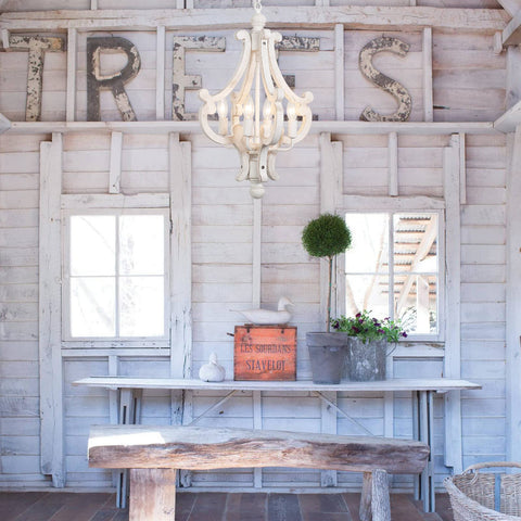Rustic room with Modern Kitchen Island Light Four Light Chandelier With Glass Shades Industrial Farmhouse Pendant Lighting
